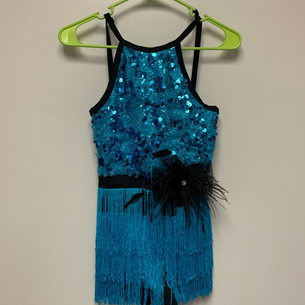 Weissman costume! New, never worn- headpiece included! Teal…IC & LC